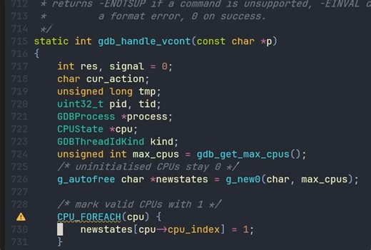 分享我定位 QEMU 远程调试客户机程序输入 conitune 或者 step 命令导致崩溃的过程