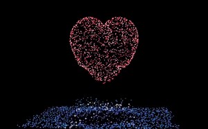 这么浪漫的python代码爱心，你不给你女神做一个吗