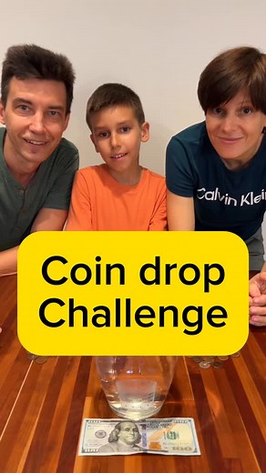 1.4K views · 39 reactions | Coin drop challenge #fast #coin #waterchallenge #playathome #familygames #fun #gamesnight | Funfamilyusa | Facebook