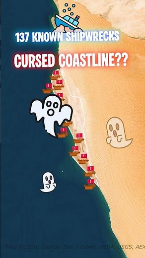 The most Dangerous Coastline🤯 Skeleton Coast???🇳🇦🇩🇪