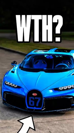 What Is The Secret Behind Bugatti Numbers? 😨 #tiktok #shorts #car