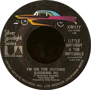 Little Anthony & The Imperials - Goin' Out Of My Head / I'm On The Outside (Looking In)