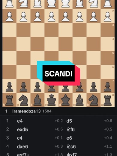 Pawn sacrifices in the opening to attack the opponent's king #chess #chessgame #chessplayer #chessboard #chessmaster