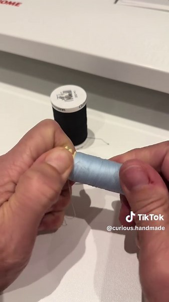 Genius Sewing Hack: Secret Needle Storage in Spool