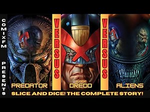 Predator Vs Judge Dredd Vs Aliens: Slice and Dice - The Complete Story #comics #superhero #aliens