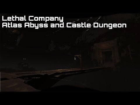 Atlas Abyss Moon and Castle Dungeon Showcase | Lethal Company