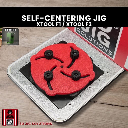 Xtool F1 & F2 Self Centering Jig | Adjustable Precision Laser Engraving Alignment Tool - Etsy