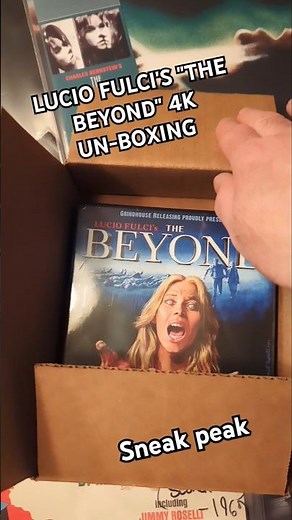 The Beyond 1981 4K Blu-ray unboxing #luciofulci #thebeyond #italianhorror