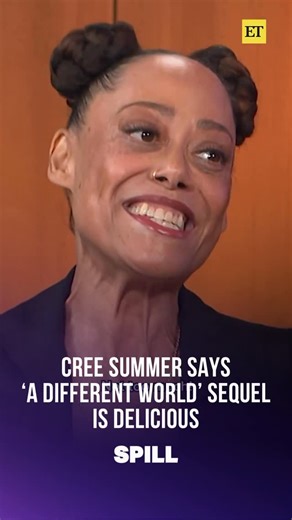 SPILL on Instagram: "Cree Summer sat down with @entertainmenttonight to share how the ‘A Different World’ sequel with the OG cast & the legendary @therealdebbieallen has all the right ingredients to be ‘delicious’ ✨ See more on SPILL 📲 spill.com/download (link in bio)"