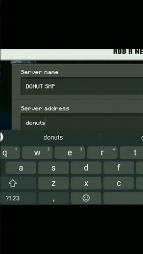 how to join DONUT SMP in Minecraft #drdonut #minecraft