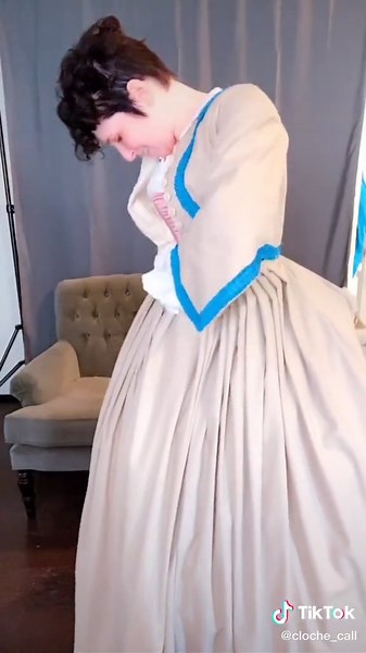 1860s Dressing in Minutes: Skirt Hooks and Wrist Buttons Revealed