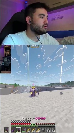 Minecraft es tranquilo… hasta que pasa esto #diosesmc #minecraft #susto