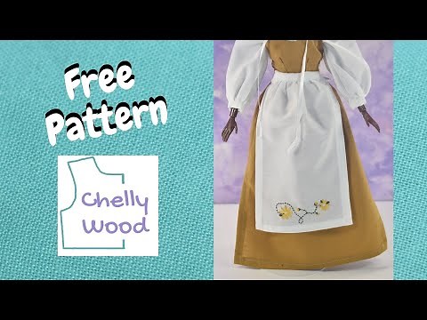 Free Doll Clothes Patterns: How to Make a Barbie Apron