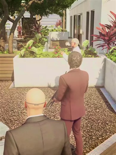 Aggressive Gameplay in Hitman 3: Miami Level
