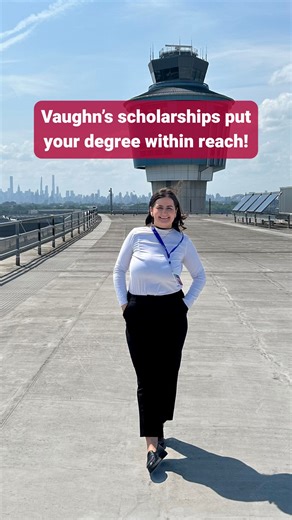 Education should be within reach, which is why Vaughn’s scholarships help make earning a degree more affordable for our students. This is only possible because of the generosity of our donors, whose support truly changes lives and opens doors for future leaders. If you’re a current student, check out Scholarship Universe to explore scholarships that can help fund your education at Vaughn: https://bit.ly/49qVyD3 | Vaughn College of Aeronautics and Technology