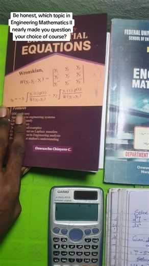 Engineering Mathematics II: Surviving Differential Equations and the Struggle