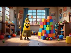 The Cleaning Up Song | Fun Tidy-Up Song for Kids | Learn to Help