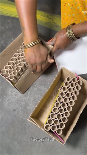 Factory Truth | Firecracker Factory Secrets EXPOSED Sky Shot Box Creation #diwali #crackers | Instagram