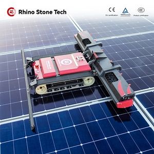 [Hot Item] Lithium Battery Solar Panel Cleaning Robot for PV Power Station Maintance System Kit