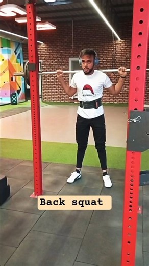 back squat workout | back squat 💪 #gym #workout #music