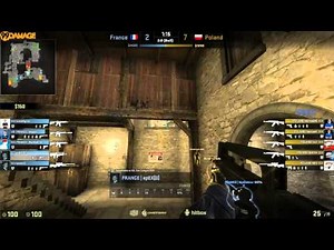 Frankreich vs. Polen | Finale, European Championship 2014 | (de_cobblestone) Map 2