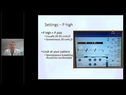 Airway pressure release ventilation (APRV): Dr. Niklas Larsson