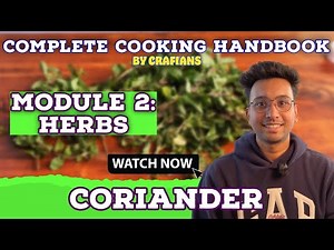 The Complete Guide to Coriander (Cilantro) | Complete Cooking Handbook by Crafians