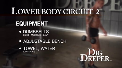 Dig Deeper / Lower Body Circuito 2
