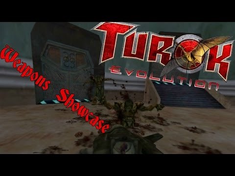Turok: Evolution (Gamecube) - All Weapons (Showcase)