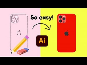 Adobe Illustrator Tutorial | Create an iPhone 13 Vector in 5 Minutes.