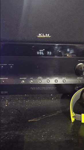 I'm SCARED!!! Sony Str-DH820 Volume Max! #volume #sony #scared