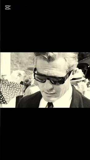 The Charismatic Marcello Mastroianni 🇮🇹