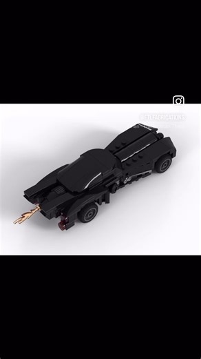 Free LEGO MOC Instructions’89 Batmobile #batman #batmobile #lego #legomoc