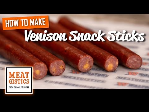 How To Make Venison Snack Sticks At Home!