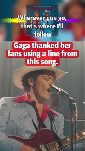 The Lyric Lady Gaga Used To Thank Her Fans 💛
