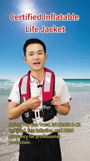 Certified Inflatable Life Jacket