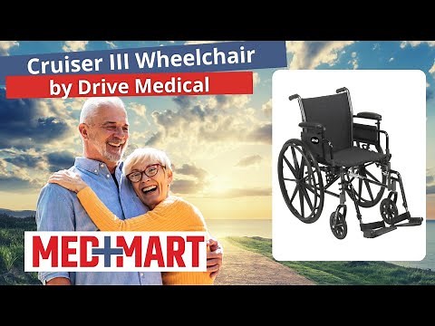 Cruiser III Wheelchair by Drive Medical - Product Overview