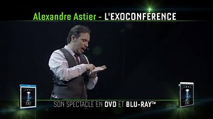 308K views · 1.3K reactions | L’Exoconférence, le spectacle d’Alexandre Astier en Blu-Ray, DVD simple et collector. | Universal Pictures | Facebook