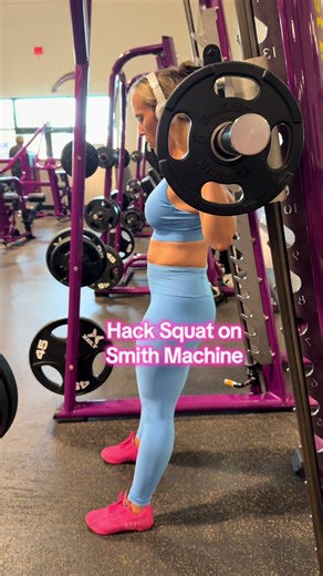 Hack Squat Workout on the Smith Machine