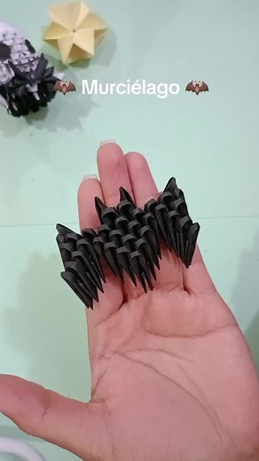 Tutorial de Origami: Murciélago para Halloween