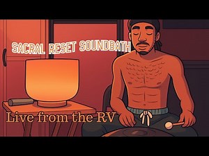 Handpan Sacral Chakra Healing • Rain Stick Relaxation & Creative Energy Reset Sound Bath