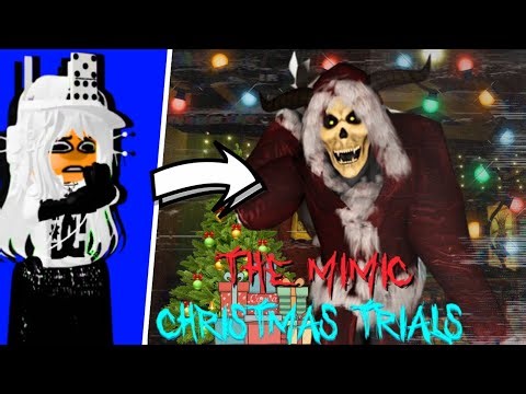 DON'T LET KRAMPUS CATCH YOU! (Roblox The Mimic Christmas Trials) S20 E22