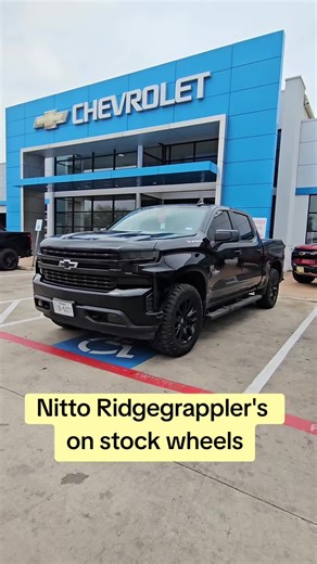 Nitto Ridgegrappler Tires on Stock Chevy Wheels