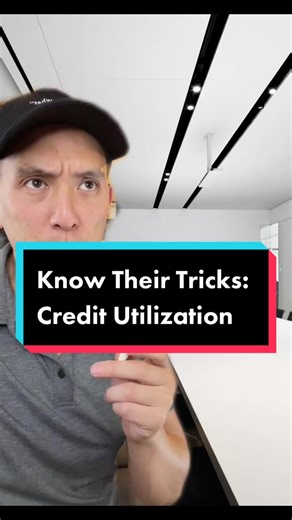 Know Their Tricks: How Credit Utilization Works! #credit #learnontiktok #tiktokpartner