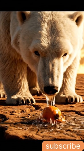 The Bear Cried When the Orange Tree Was Cut 💔🌳#ai #shorts #fyp