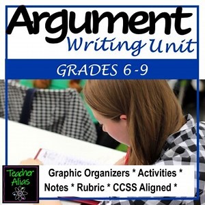 Argumentative Writing Unit - Writers Workshop - Printable and Digital Version