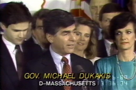 Dukakis Announcement