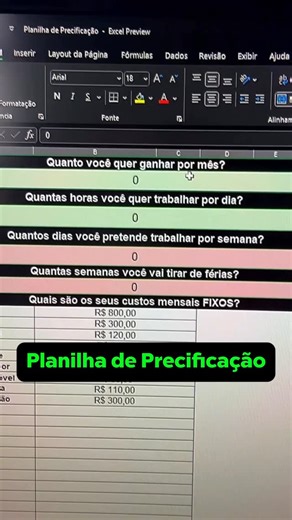 Caio Vasconcelos | Designer e Dono de Gráfica | Planilha de Precificação 💰💸 comente PLANILHA 👇🏼 #coreldraw #designer #vector #vendas | Instagram
