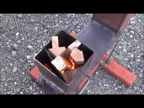 A simple, homemade rocket stove that is simple, easy to carry, and has good combustion efficiency!!!
