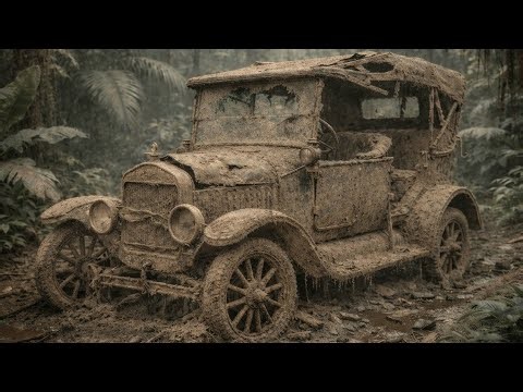 ASMR Car Restoration! 100-Year-Old Ford Model T & Total Disrepair to Showroom New!